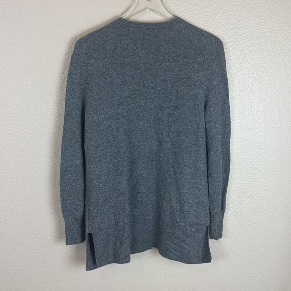 Madewell Cozy Walker Merino Wool Alpaca Blend Cardigan Sweater in Grey - Picture 9 of 10